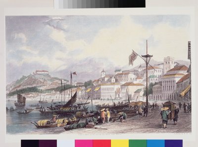 Pria Grande, Macao, ca. 1850 von Thomas Allom